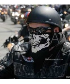 Bandana Caveira Moto Lenço De Boca Motociclista Balaclava