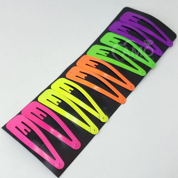 Presilha De Cabelo Tic-Tac Neon Vsco Girl - Imagem 3