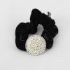 Scrunchie Prendedor De Cabelo Com Pedraria Strass Redondo