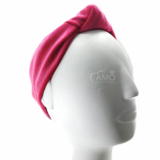 Headband Turbante Faixa De Cabelo Nó Veludo - Imagem 2