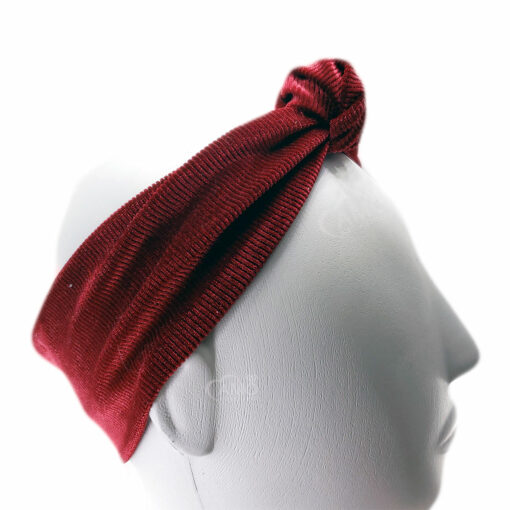Headband Turbante Faixa De Cabelo Nó Veludo - Imagem 4