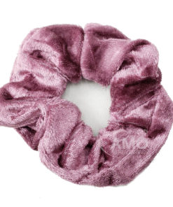 scrunchie rosa antigo