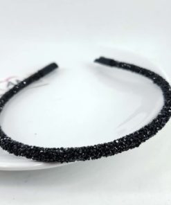 Tiara Strass Cristais Swarovski Inspired- Preto