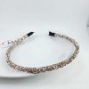 Tiara Strass Cristais Swarovski Inspired- Coral e prata