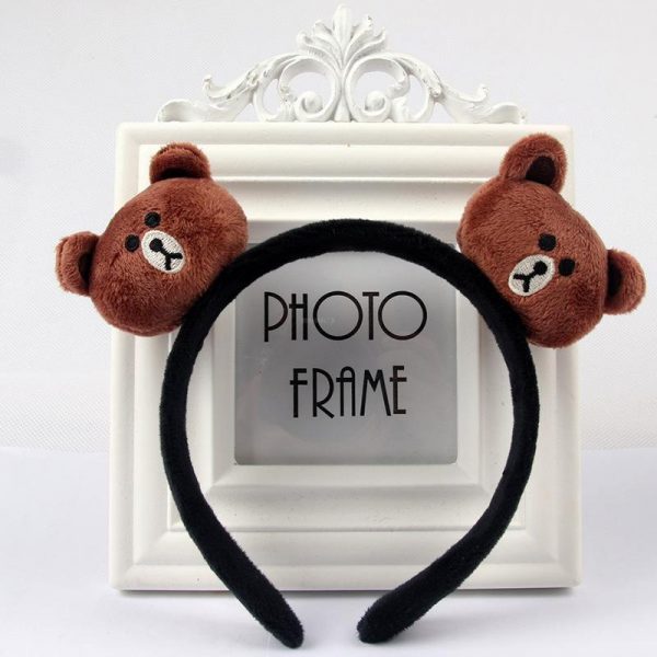Tiara Kawaii Pelúcia - Ursinho fofo