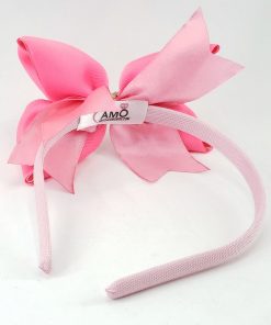 Tiara Laço Boutique Infantil - Rosa