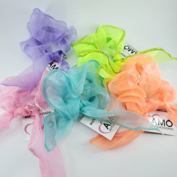 scrunchie organza