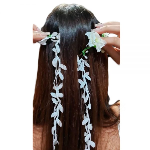 Tiara Coroa De Flores Casamento Daminhas Grávidas Carnaval - Imagem 3