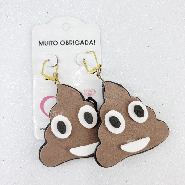 Brinco de E.V.A Emoji Coco