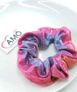 Scrunchie holográfica - Pink 2