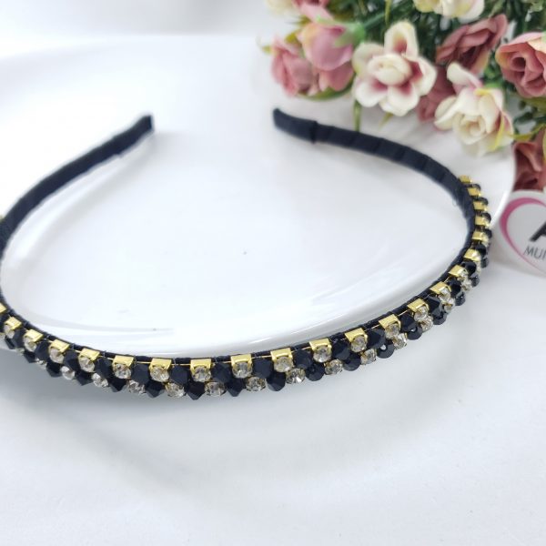 Tiara Pedrarias Com Strass - Imagem 4