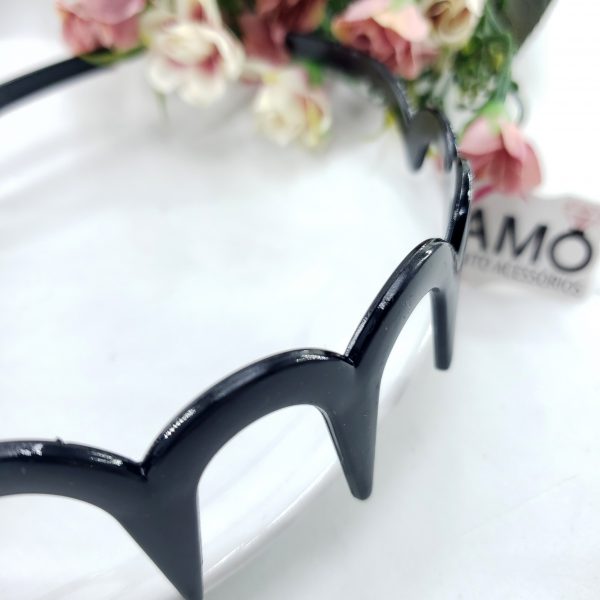 Tiara Quimera Dentes Preta - Imagem 2