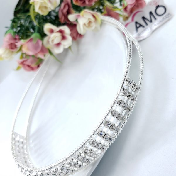 Tiara Strass Tripla - Imagem 2