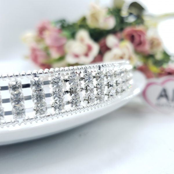 Tiara Strass Tripla - Imagem 3