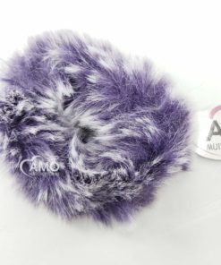 Elástico de Cabelo fofo pelinhos- Roxo Mescla