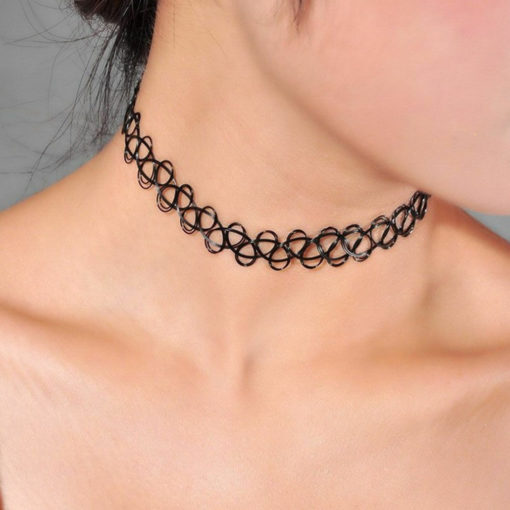 Choker tattoo gargantilha colar Tribal Tatuagem