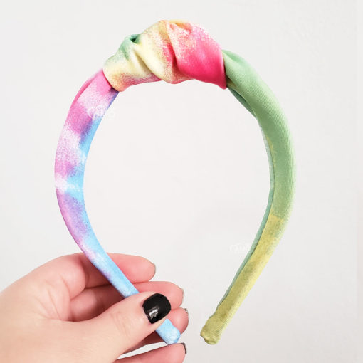 Tiara Tie Dye Nó Turbante - Imagem 3
