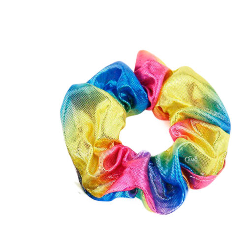 Scrunchie holográfica - Colorida
