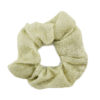 scrunchie amarela brilhante