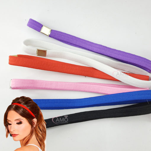 Kit 6 Faixas De Cabelo Esportes e Penteados Unissex