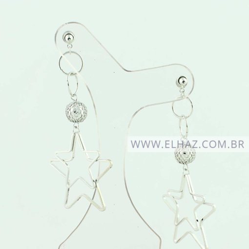 Brinco moda aesthetic - 2 Estrelas - Imagem 2