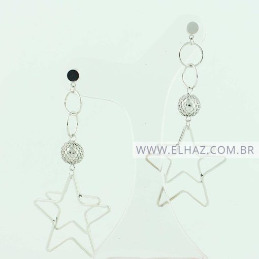 Brinco moda aesthetic - 2 Estrelas - Imagem 3