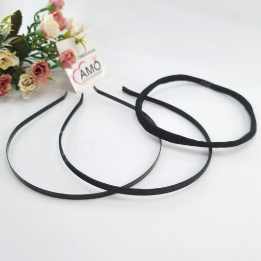 2 Tiaras Lisa Basic + 1 Elastico Faixa Masculina - Imagem 2