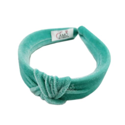 Tiara turbante veludo