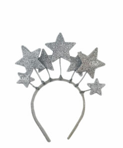 Tiara Carnaval Arranjo Estrelas Brilho EVA