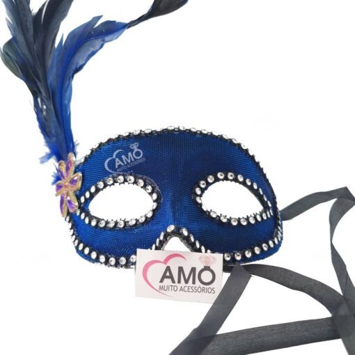 Mascara De Carnaval Modelo Veneziana Luxo - Imagem 12